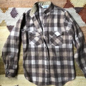 Woolrich plaid over shirt